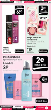 Proset styling aanbieding bij Etos – geldig van 26.01.2026 t/m 08.02.2026