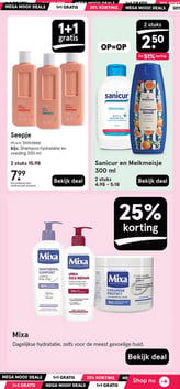 Mixa aanbieding bij Etos – geldig van 26.01.2026 t/m 08.02.2026