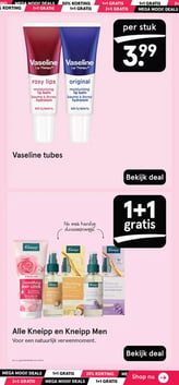 Vaseline tubes aanbieding bij Etos – geldig van 26.01.2026 t/m 08.02.2026