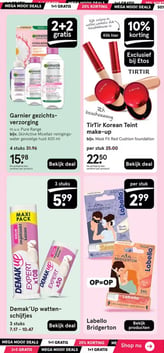 TirTir Korean Teint make-up aanbieding bij Etos – geldig van 26.01.2026 t/m 08.02.2026