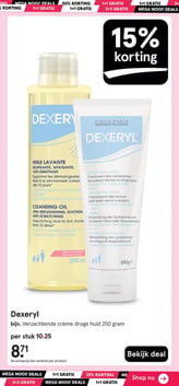 Dexeryl Verzachtende crème droge huid 250 gram aanbieding bij Etos – geldig van 26.01.2026 t/m 08.02.2026