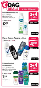 Palmolive bad en douche aanbieding bij Etos – geldig van 26.01.2026 t/m 08.02.2026