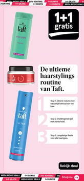 taft VOLUME powder aanbieding bij Etos – geldig van 26.01.2026 t/m 08.02.2026