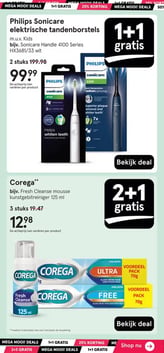 Corega Fresh Cleanse mousse kunstgebitreiniger aanbieding bij Etos – geldig van 26.01.2026 t/m 08.02.2026