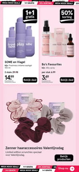 Bo's Favourites bijv. Silky spray aanbieding bij Etos – geldig van 26.01.2026 t/m 08.02.2026