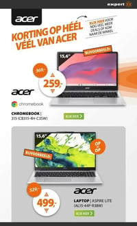 LAPTOP | ASPIRE LITE (AL15-44P-R38W) aanbieding bij Expert – geldig van 01.03.2026 t/m 08.03.2026