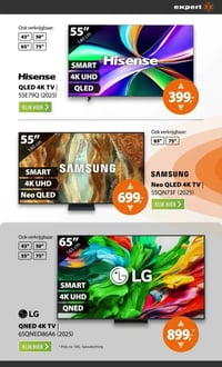 Samsung Neo QLED 4K TV | 55QN73F (2025) aanbieding bij Expert – geldig van 01.03.2026 t/m 08.03.2026
