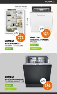 INBOUW KOELKAST | KI31REDD1 EXTRAKLASSE aanbieding bij Expert – geldig van 08.02.2026 t/m 15.02.2026