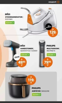 STOOMGENERATOR IS1511WH aanbieding bij Expert – geldig van 15.02.2026 t/m 22.02.2026