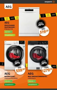 AEG WASMACHINE | LR6K0LN PROSENSE aanbieding bij Expert – geldig van 25.01.2026 t/m 01.02.2026
