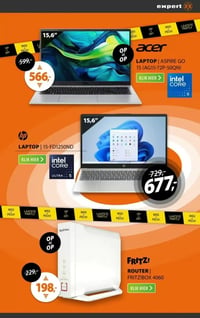 FRITZ! ROUTER | FRITZ!BOX 4060 aanbieding bij Expert – geldig van 25.01.2026 t/m 01.02.2026