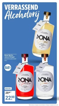 Nona Spritz, June of Ginger aanbieding bij Gall-gall – geldig van 02.02.2026 t/m 15.02.2026