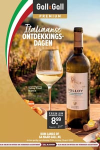 Tolloy Pinot Bianco aanbieding bij Gall-gall – geldig van 07.04.2026 t/m 19.04.2026