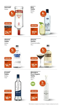 Absolut Vanilia aanbieding bij Gall-gall – geldig van 09.03.2026 t/m 15.03.2026