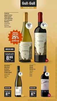 Cune Rioja Reserva aanbieding bij Gall-gall – geldig van 16.02.2026 t/m 22.02.2026