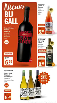 Bruce Jack Lifestyle Pinot Grigio aanbieding bij Gall-gall – geldig van 23.02.2026 t/m 01.03.2026