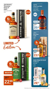 Jura Bourbon Cask aanbieding bij Gall-gall – geldig van 23.02.2026 t/m 01.03.2026