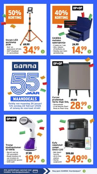 Osram LED werklamp 20W aanbieding bij Gamma – geldig van 02.02.2026 t/m 08.02.2026