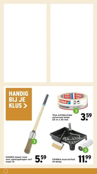 GAMMA muurverfset (4-delig) aanbieding bij Gamma – geldig van 02.02.2026 t/m 08.02.2026