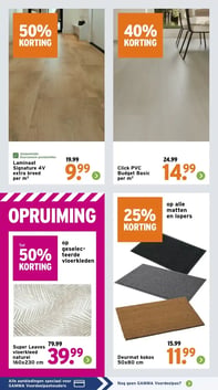 Laminaat Signature 4V extra breed per m² aanbieding bij Gamma – geldig van 02.03.2026 t/m 08.03.2026
