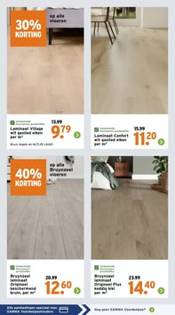 Bruynzeel laminaat Origineel Plus koddig klei per m² aanbieding bij Gamma – geldig van 02.03.2026 t/m 08.03.2026