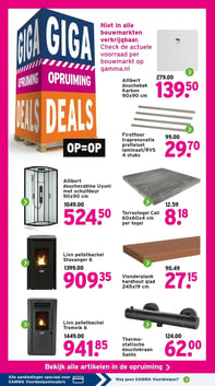 Allibert douchebak Karbon 90x90 cm aanbieding bij Gamma – geldig van 05.01.2026 t/m 11.01.2026