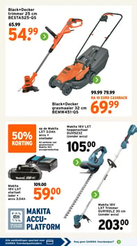 Black+Decker trimmer 25 cm BESTA525-QS aanbieding bij Gamma – geldig van 06.04.2026 t/m 12.04.2026