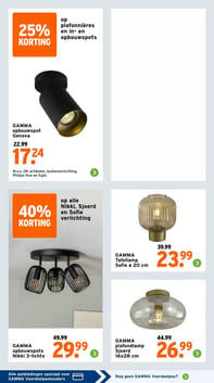 GAMMA opbouwspot Genova aanbieding bij Gamma – geldig van 06.04.2026 t/m 12.04.2026
