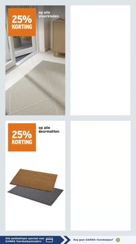 Deurmatten aanbieding bij Gamma – geldig van 09.02.2026 t/m 15.02.2026