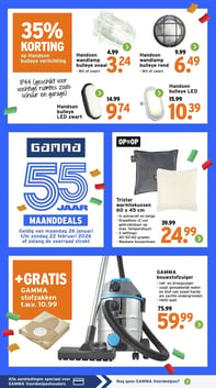 Handson bulleye LED aanbieding bij Gamma – geldig van 09.02.2026 t/m 15.02.2026
