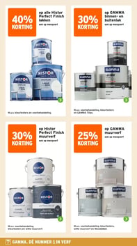 op GAMMA muurverf aanbieding bij Gamma – geldig van 13.04.2026 t/m 19.04.2026