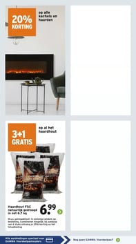 Haardhout FSC natuurlijk gedroogd in net 6.7 kg aanbieding bij Gamma – geldig van 16.02.2026 t/m 22.02.2026