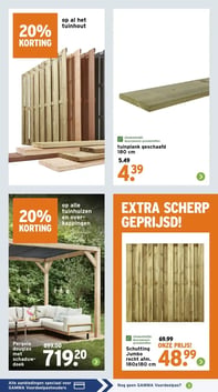 tuinplank geschaafd 180 cm aanbieding bij Gamma – geldig van 16.02.2026 t/m 22.02.2026