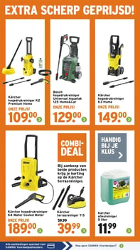 Kärcher hogedrukreiniger K3 Home aanbieding bij Gamma – geldig van 16.02.2026 t/m 22.02.2026