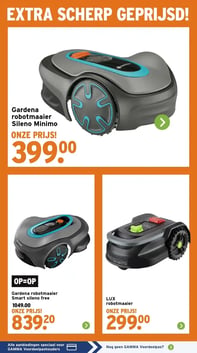 LUX robotmaaier aanbieding bij Gamma – geldig van 16.02.2026 t/m 22.02.2026