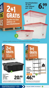 Heavy Duty opbergboxen aanbieding bij Gamma – geldig van 19.01.2026 t/m 25.01.2026
