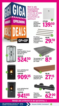 Vlonderplank hardhout glad 245x19 cm aanbieding bij Gamma – geldig van 19.01.2026 t/m 25.01.2026