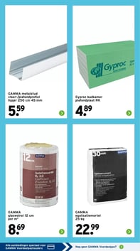 GAMMA egalisatiemortel 25 kg aanbieding bij Gamma – geldig van 19.01.2026 t/m 25.01.2026