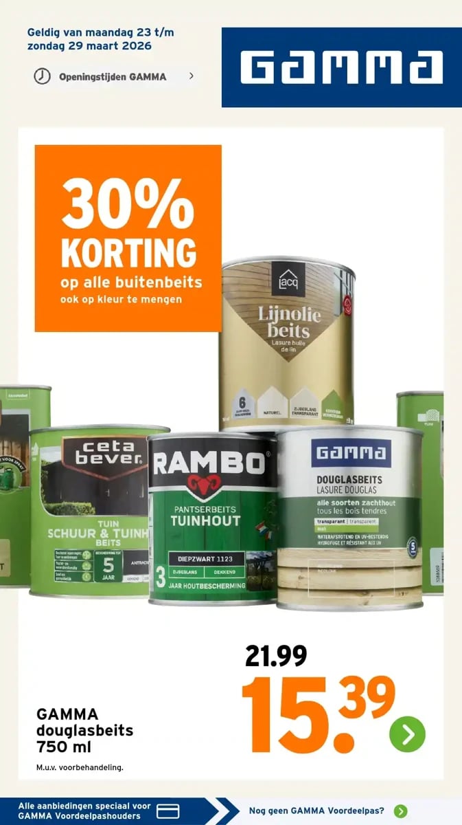 Gamma folder – pagina 1