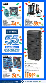 Leifheit dweilset aanbieding bij Gamma – geldig van 26.01.2026 t/m 01.02.2026