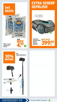 Waterbezems aanbieding bij Gamma – geldig van 26.01.2026 t/m 01.02.2026