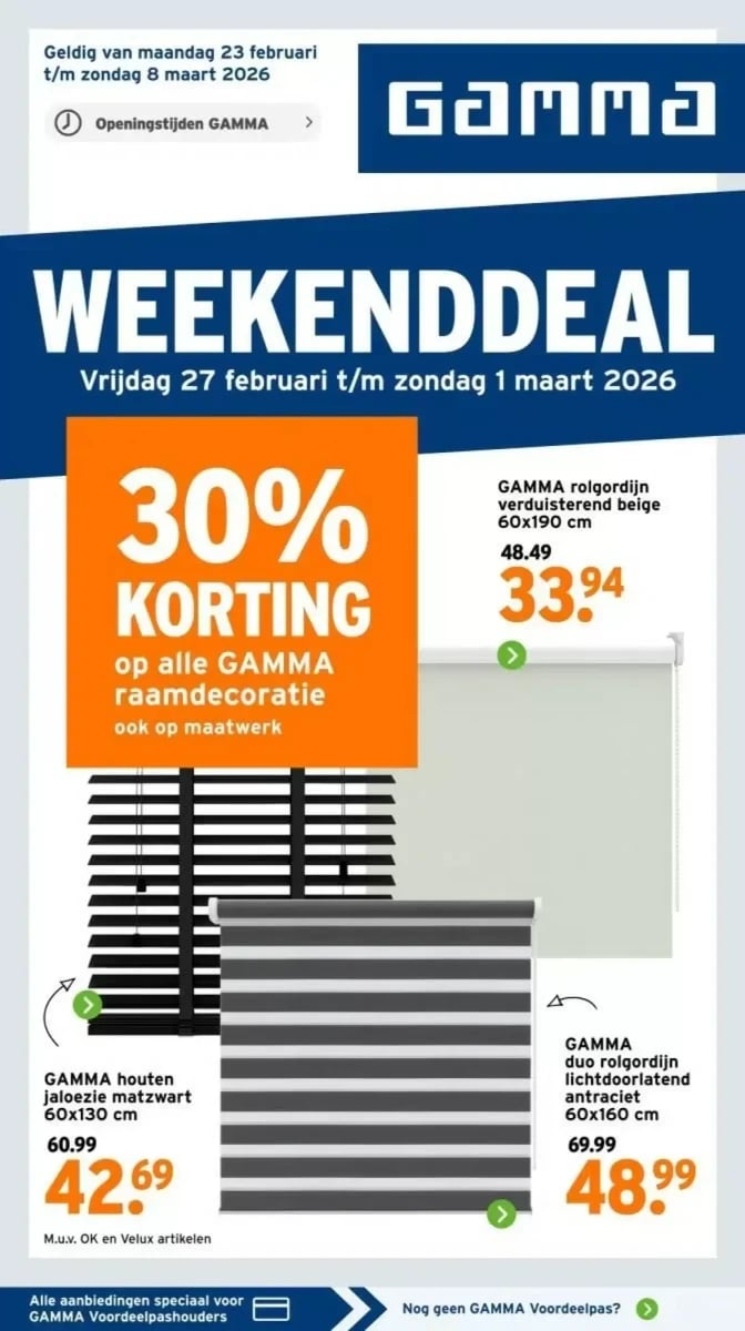 Gamma folder – pagina 1