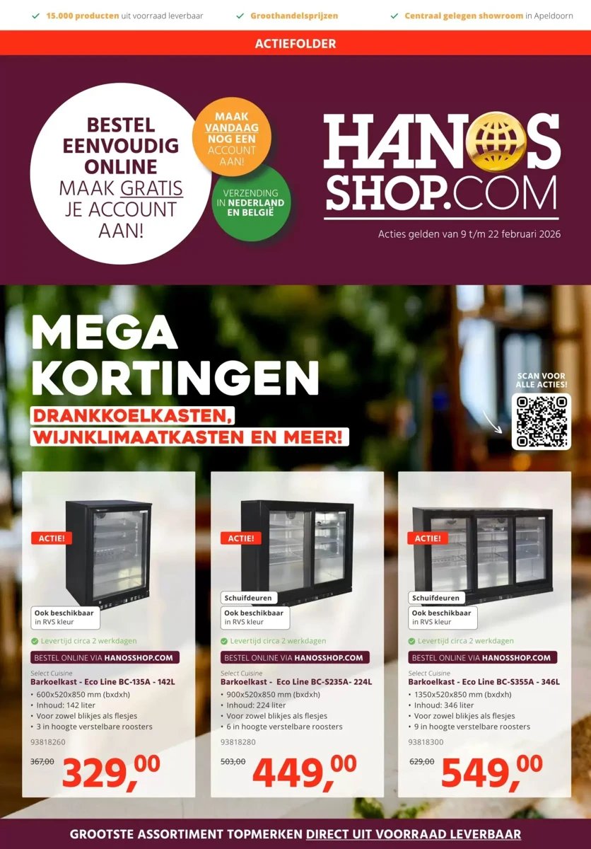 Hanos folder – pagina 1