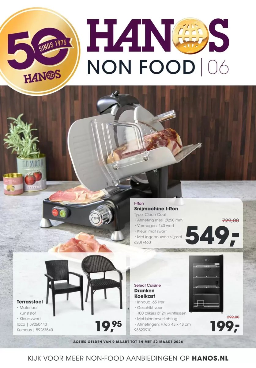 Hanos folder – pagina 1