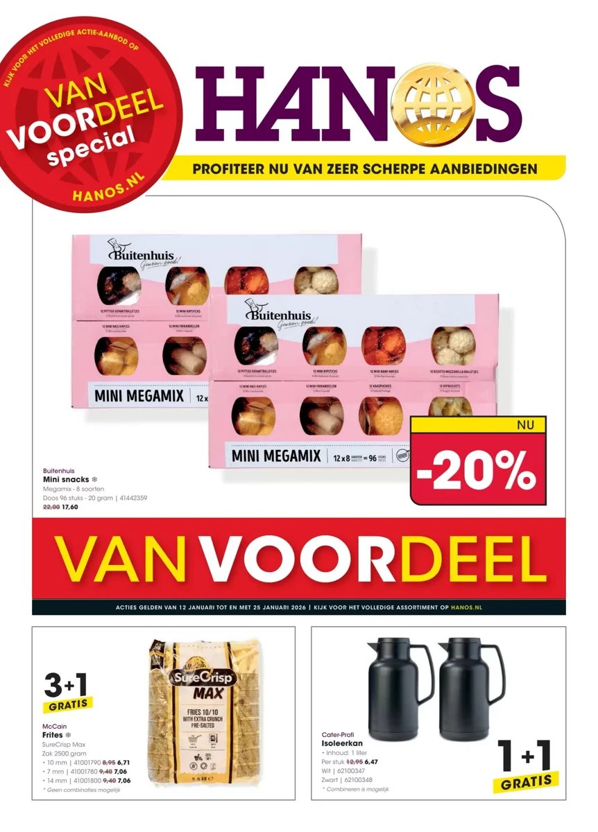 Hanos folder – pagina 1