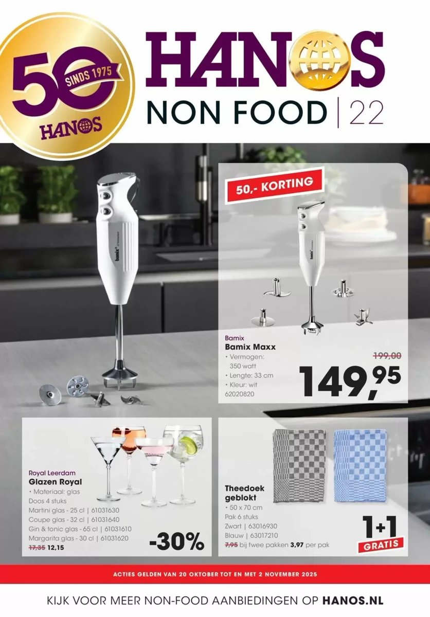 Hanos folder – pagina 1