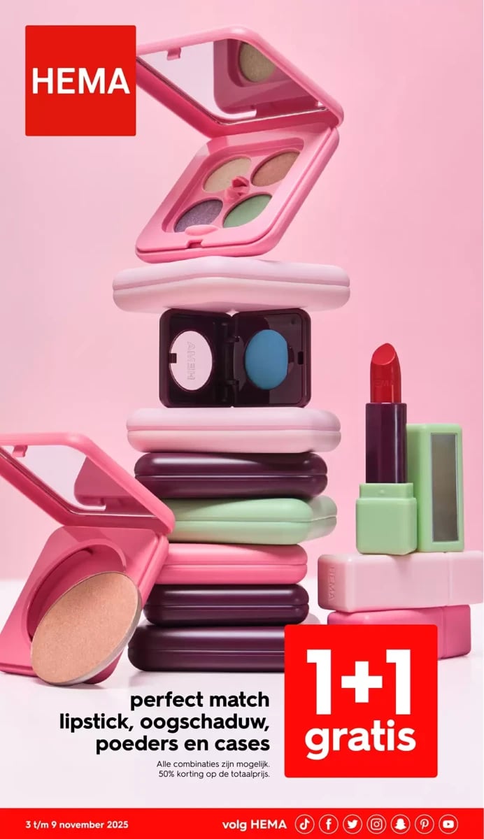 Hema folder – pagina 1