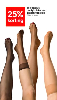 alle panty's, pantykniekousen en pantysokken aanbieding bij Hema – geldig van 06.04.2026 t/m 12.04.2026