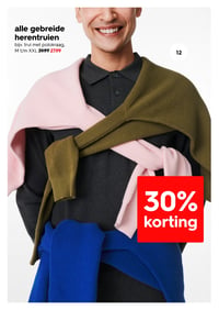 alle gebreide herentruiën aanbieding bij Hema – geldig van 09.02.2026 t/m 15.02.2026