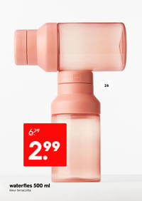 waterfles 500 ml aanbieding bij Hema – geldig van 09.02.2026 t/m 15.02.2026